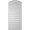 Ekena Millwork Arch Top Surface Mount PVC Gable Vent: Non-Functional, w/2"W x 1-1/2"P Brickmould Frame, 16"W x 34"H GVPAR16X3402SN - alternate 5